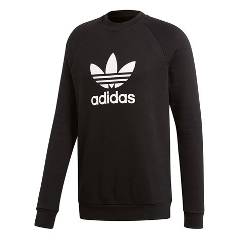 adidas weiß schwarz rundhalspullover|Adidas Pullover online kaufen .